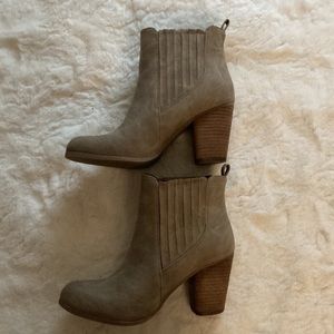 Madden Girl Dominicc Block Heel Booties, Size 7